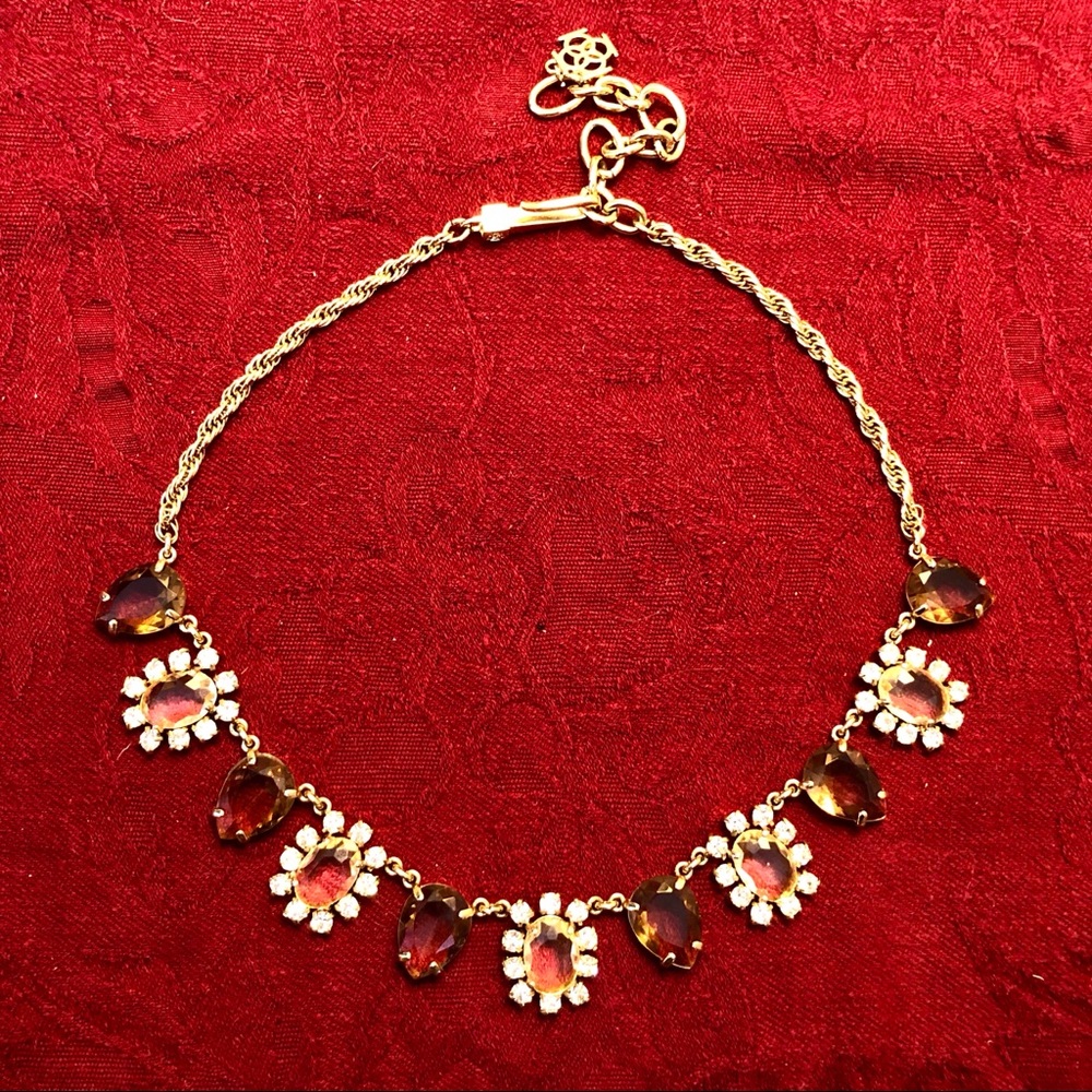 Ann Taylor crystal necklace
